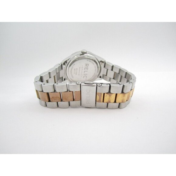 Women Relic Quartz WR Analog 34mm Dial Causal Round Watch (G636) - Picture 9 of 10